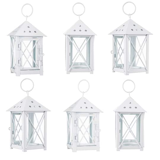 12 Packs: 6 ct. (72 total) White Mini Lanterns by Ashland®